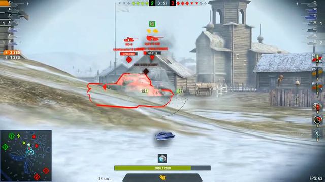 #11 WoT Blitz / 60TP Поляк \ Противостояние! √ смотреть онлайн