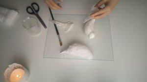 Птицы своими руками из фольги и ваты.Снегирь и синичка.DIY: как сделать новогодних птиц