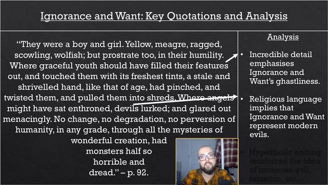 Ignorance and Want: Key Quotations and Analysis смотреть онлайн