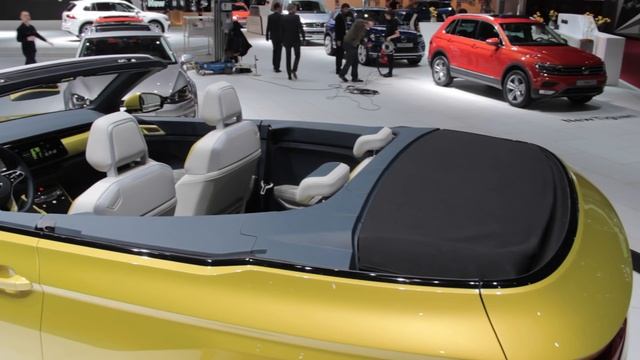 Volkswagen T-Cross Breeze Concept First Look - 2016 Geneva Motor Show смотреть онлайн