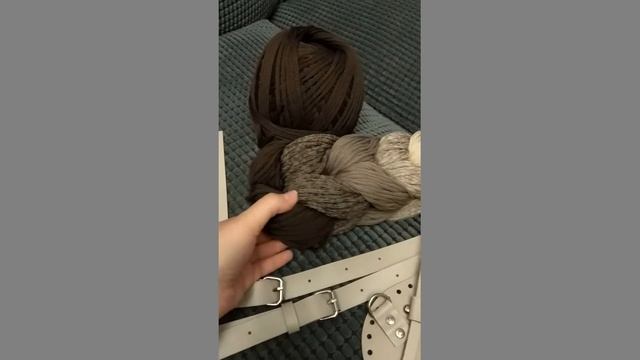 РЮКЗАК ИЗ ПОЛИЭФИРНОГО ШНУРА/ГОТОВАЯ РАБОТА/ВЯЗАНИЕ КРЮЧКОМ. смотреть онлайн