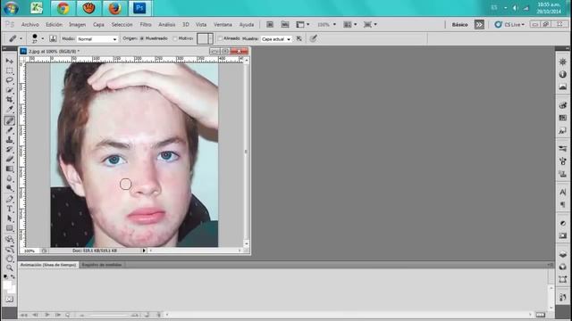 Retocar Fotos Granos e imperfecciones |Tutorial photoshop | Los tutos de Nilson смотреть онлайн