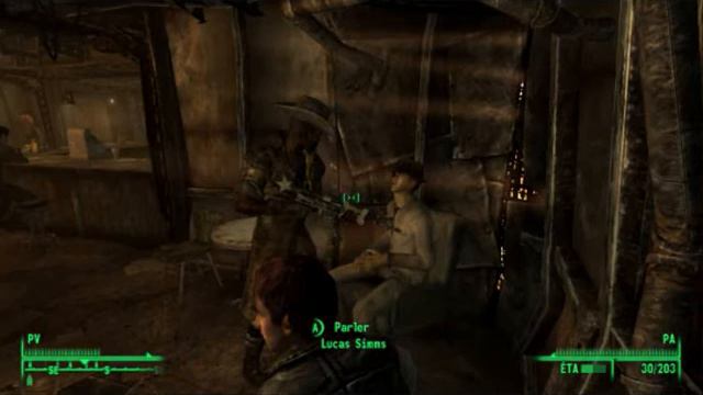 Fallout 3 - Die Of Lucas Simms смотреть онлайн