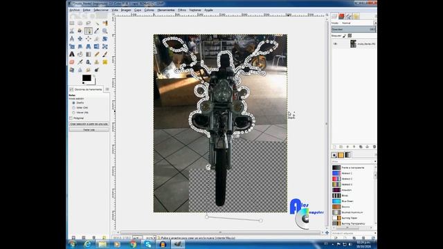 GIMP: Hacer fondo transparente смотреть онлайн