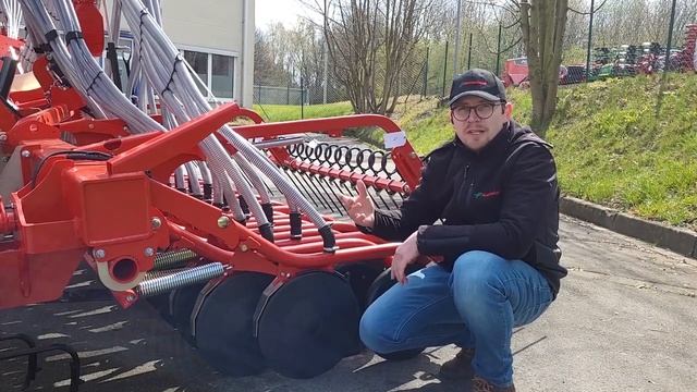 Подробный обзор сеялки Kverneland DG II смотреть онлайн