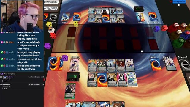 Mt Lady (II) [Chaos] VS Shoto Todoroki (IV) [Water] | My Hero Academia CCG Gameplay смотреть онлайн