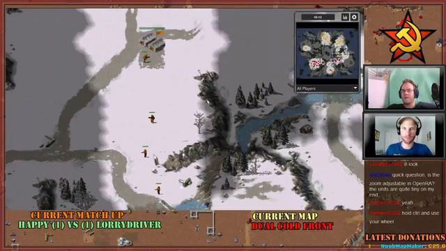 Hecthor Doomhammer's Red Alert 1vs1 Tournament (tm) 2017 | Round 2 [Happy vs Lorrydriver] смотреть онлайн