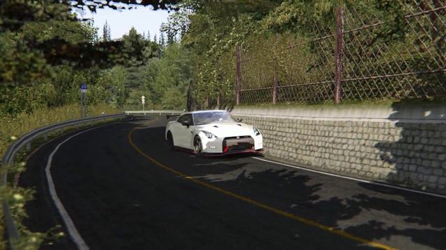 Assetto corsa GT-R NISMO Akina Uphill.... смотреть онлайн