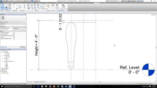 From AutoCAD to Revit: Creating a Table in a Revit Family from Scratch смотреть онлайн