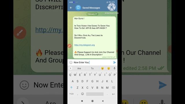How To Get Telegram API ID And API HASH 2023 | Telegram API ID & API HASH смотреть онлайн