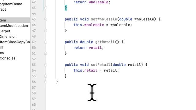 6.07 RetailItem Class Modification Starting Out With Java Chapter 6 #7 смотреть онлайн