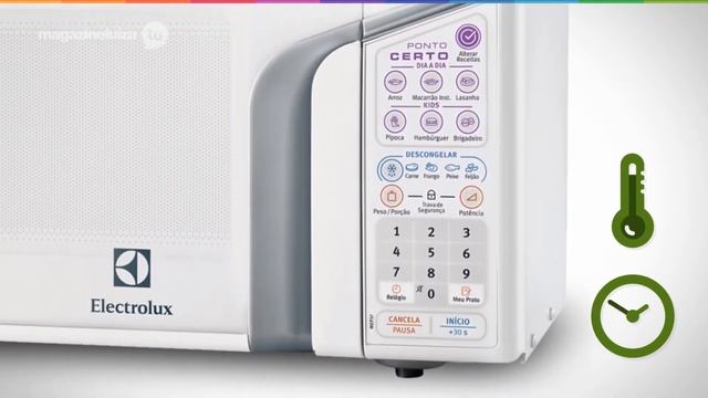 Micro ondas Electrolux Ponto Certo MEP37 27L смотреть онлайн