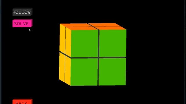 OpenGL : Rubiks Cube Solver - CG Project смотреть онлайн
