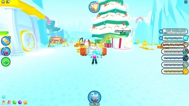 ОБНОВЛЕНИЕ CHRISTMAS 2022 В PET SIMULATOR X В РОБЛОКС! ROBLOX смотреть онлайн