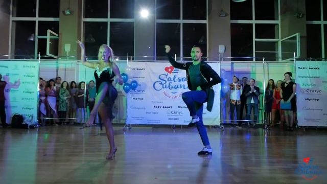 Бачата, Евгений и Кристина Лисуновы @ Salsa Cubana Birthday Fest 2018 смотреть онлайн