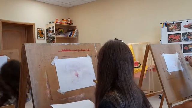 Открытый урок по Живописи смотреть онлайн