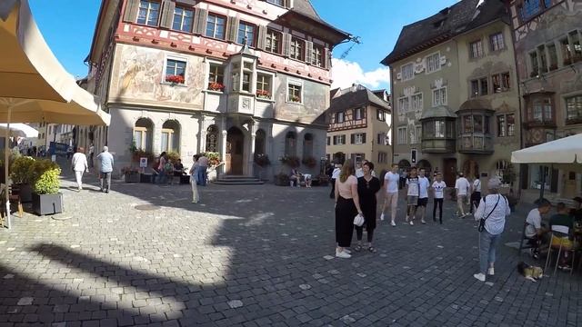 SIGHTSEEING: Stein Am Rhein In SWITZERLAND