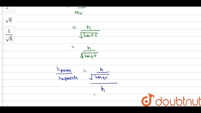 A proton and an alpha particle are accelerated through the same potential difference. смотреть онлайн