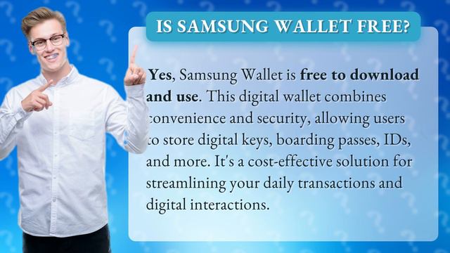 Is Samsung Wallet free? смотреть онлайн