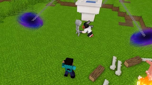 Monster School : Zombie x Squid Game Doll 0 or 100 Point - Minecraft Animation смотреть онлайн