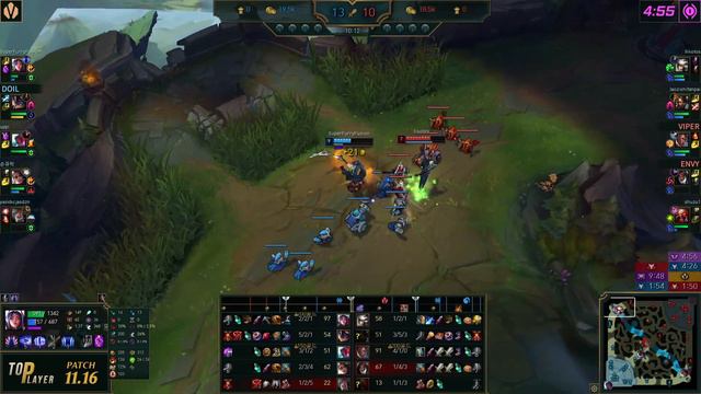 Challenger Irelia TOP vs Camille - 챌린저 탑 이렐리아 템트리 룬 몰왕 정복자 イレリア Ирелия 刀锋舞者 伊瑞莉雅 - LOL KR 11.16 смотреть онлайн