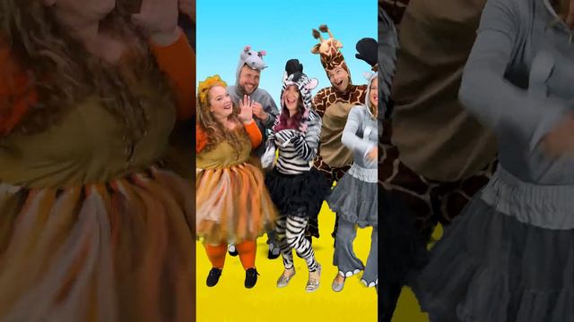 Sing along with the animals & celebrate all the amazing things that make us unique 🐘🦒🦓🦁🦛 #short смотреть онлайн