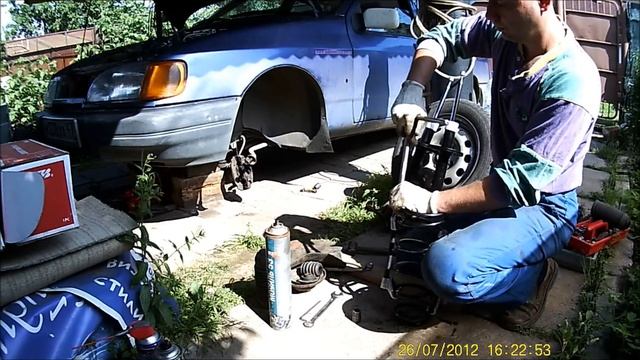 Часть11. Сборка передней стойки Ford Sierra.wmv смотреть онлайн
