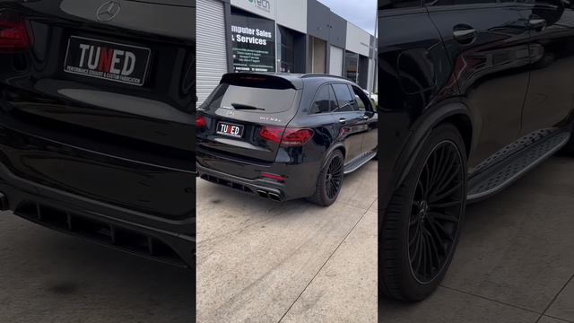 Mercedes 2020 GLC63s custom exhaust muffler delete смотреть онлайн