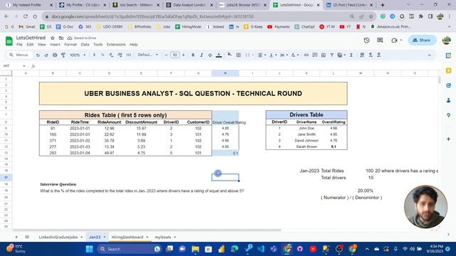 How to crack SQL Interview Round - Uber Business Analyst London? смотреть онлайн