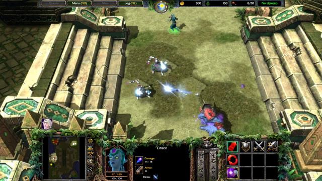 Warcraft III Reforged Creations: Citizen (Female) - Highborne смотреть онлайн