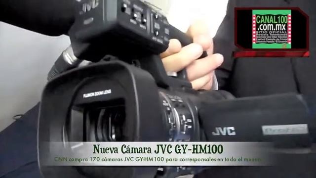 Nueva cámara JVC GY-HM100 смотреть онлайн
