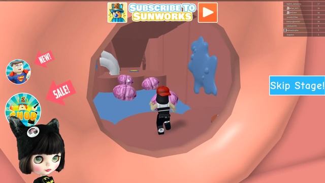 Меня проглотил МЕРТВЯК в Роблокс - Прохождение страшного паркура в ROBLOX Obby челлендж смотреть онлайн