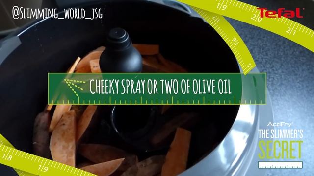 Healthy Sweet Potato Wedges | Slimmer's Secret | Tefal ActiFry смотреть онлайн