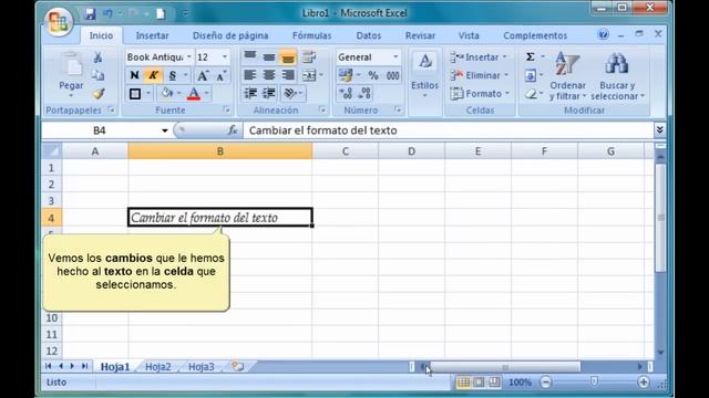 Excel 2007. 6.1.1. Cambiar El Tipo De Letra.