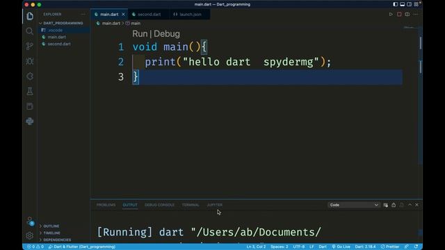 How to Dart Code Without Launch JSON смотреть онлайн
