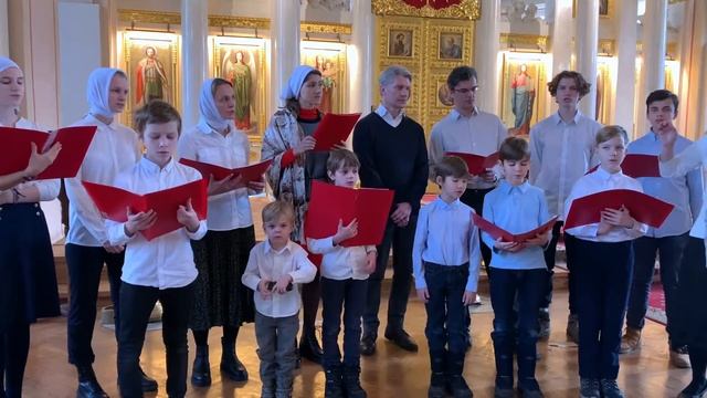 2021. Рождество Христово. Праздничные песнопения смотреть онлайн