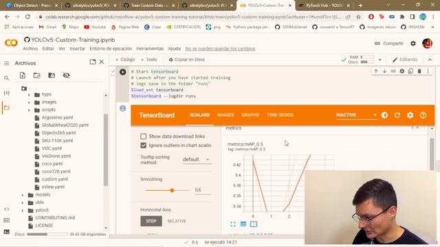 APRENDE A DETECTAR OBJETOS EN TIEMPO REAL | Entrena y ejecuta tu propia red neuronal con Yolov5 смотреть онлайн