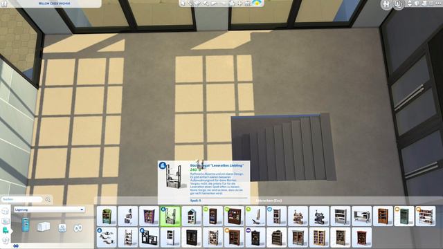 Bibliothek bauen | Die Sims 4 Let's Build Alt & Modern #2 (deutsch) смотреть онлайн