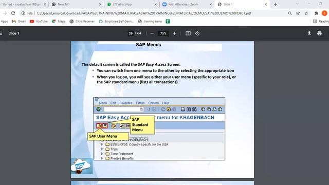 SAP ABAP Training Demo || SSIT Software Online Training смотреть онлайн