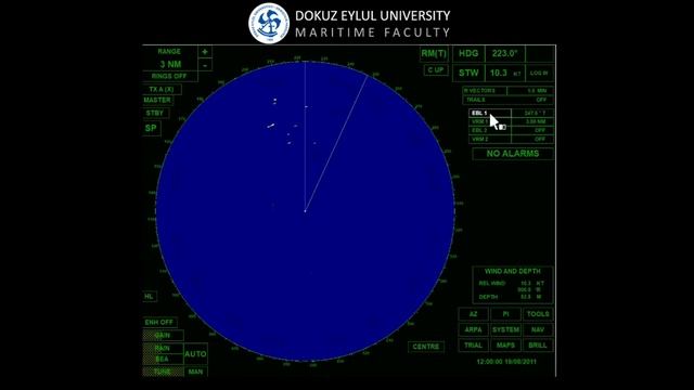 DEU Maritime Faculty - 2021 Group 1 - Wartsila NTPRO 5000 Bridge Master E Radar User Manual