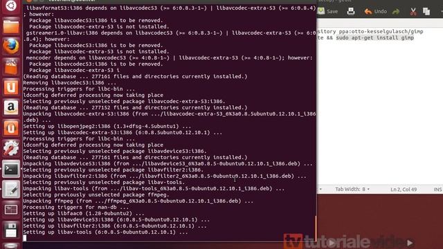 Ubuntu 12.10 cum se instaleaza Gimp 2.8.4 смотреть онлайн