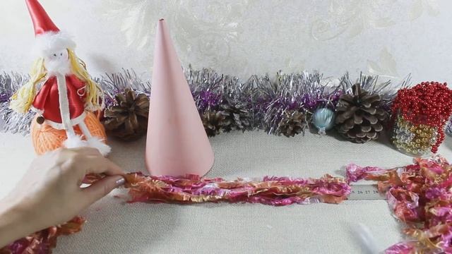 Новогодняя елка своими руками|Новогодний декор|Как сделать елочку?|Поделки и подарки своими руками смотреть онлайн