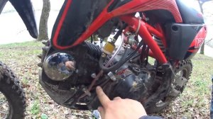 Irbis ttr 125 R - Установка карбюратора Mikuni VM22 на мотоцикл Irbis ttr 125 2014 года