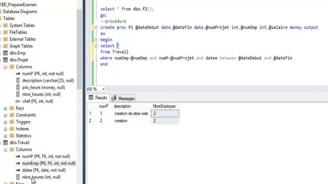 Préparer Votre Examen Base de Données : Fonction+Procédures+curseur смотреть онлайн