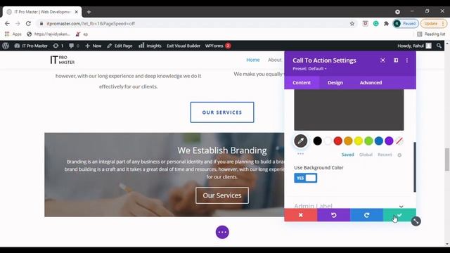 How To Add Text and Button Over The Image In WordPress With Divi смотреть онлайн