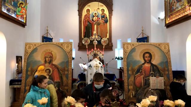 Неділя 29-та по Зісланні Святого Духа. Свв. Праотців. Божественна Літургія (27.12.2020р.) смотреть онлайн