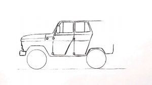 Как нарисовать машину УАЗ  ППС ?