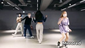 Dance Mirrored «Copines» Tutorial 1 Million Dance Studio