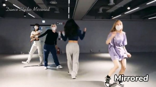 Dance Mirrored "Copines" Tutorial 1 Million Dance Studio