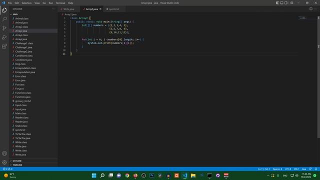 Beginner Java - All about 2D Arrays смотреть онлайн